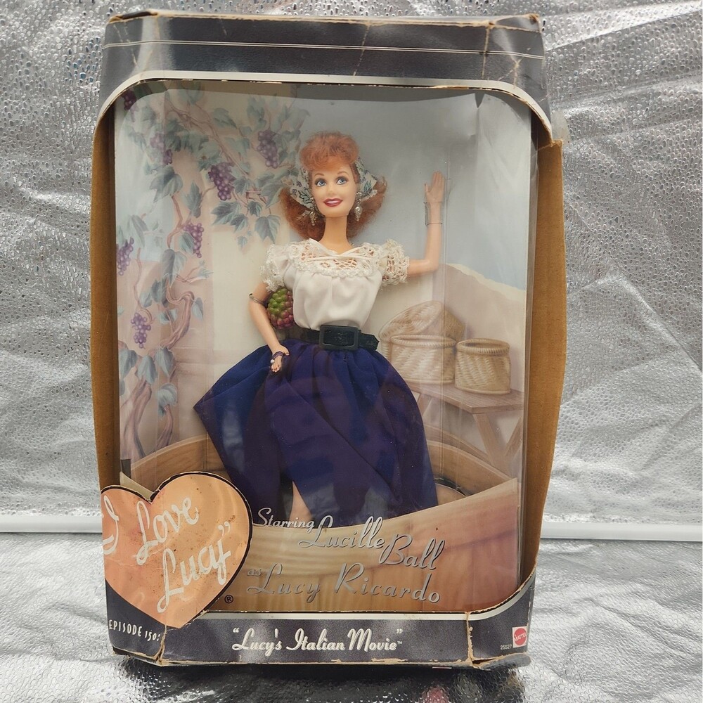Doll Barbie I Love Lucy Lucy's Italian Movie Episode 150 Mattel 1999 NEW READ